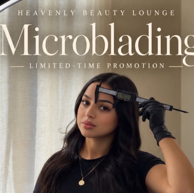 Microblading promotion