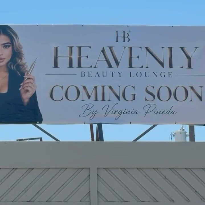 Coming soon sign over the storefront