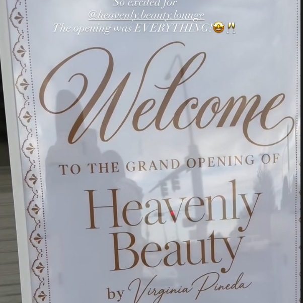 Grand opening welcome sign
